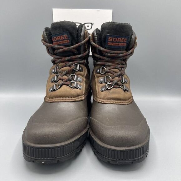 SOREL Pace 2 Insulated Winter Snow Boots Walnut Brown Womens Sz 8 Kaufman Canada - Picture 4 of 10